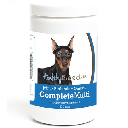 Pamperedpets German Pinscher all in one Multivitamin Soft Chew, 90PK PA3490251